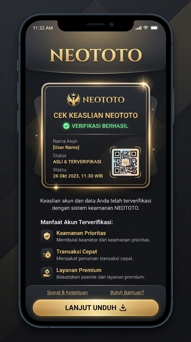 Tampilan kanal resmi neototo